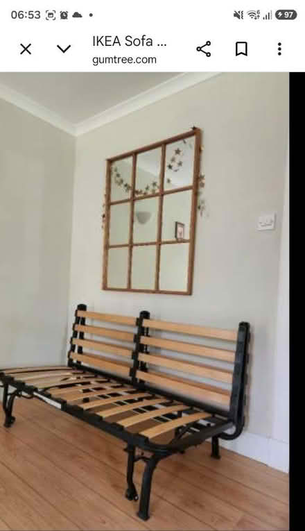 Photo of free Futon Sofa Bed (N16 Stoke Newington) #2