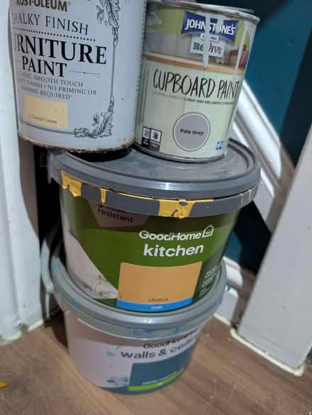 Photo of free Left over paints (yapton) #1