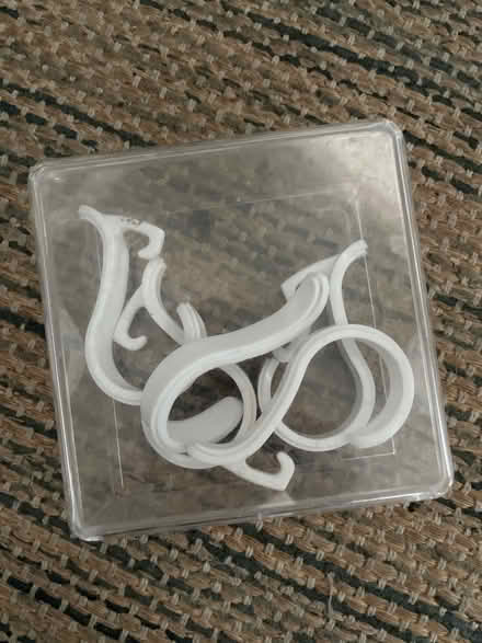 Photo of free 5 shower curtain hooks (Berkeley) #1