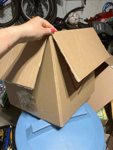 Photo of free 2 moving boxes (Crystal Beach) #1