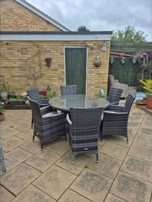 Photo of free Garden table and chairs (Tonbridge) #1