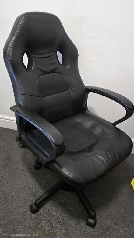 Photo of free Black Office Chair (Arnold NG5) #1