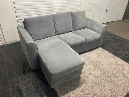 Photo of free 🛋️ FREE Grey L-Shape Sofa (Calidonian Road N7) #4