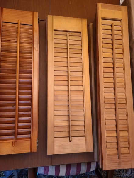 Photo of free wooden window shutters (River Falls, Potomac) #1