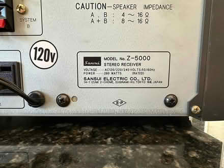 Photo of free Sansui Stereo Receiver (Long Grove) #3
