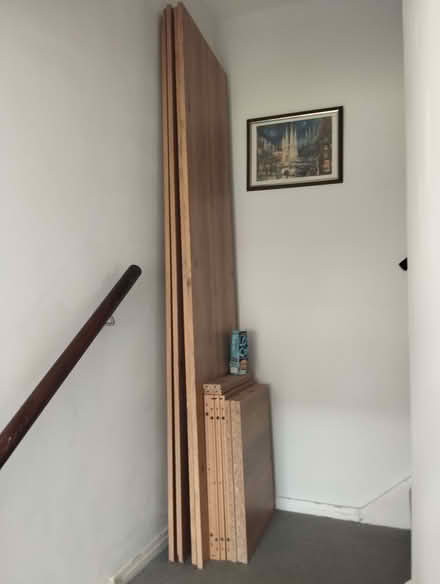Photo of free B&Q 50cm flat pack wardrobe x2 - no doors (Hook KT9) #1