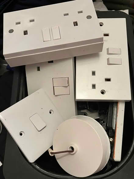Photo of free Box of electrical fittings (Waterlooville PO7) #1