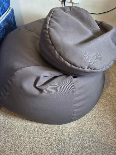 Photo of free Bean bag with footstool (GL52 Bishop's Cleeve) #1