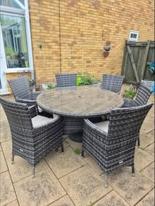 Photo of free Garden table and chairs (Tonbridge) #4