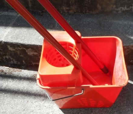 Photo of free mop bucket plus two poles (East Croydon CR0) #1