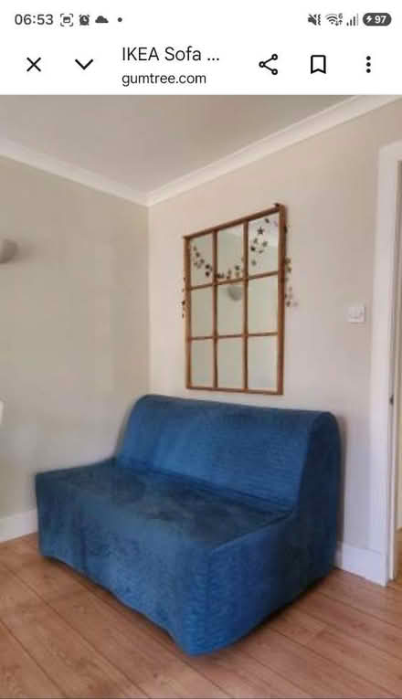 Photo of free Futon Sofa Bed (N16 Stoke Newington) #1
