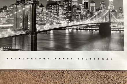 Photo of free Black & White Art Print: Twin Towers/Brooklyn Bridge (St James, South Elmham IP19) #2