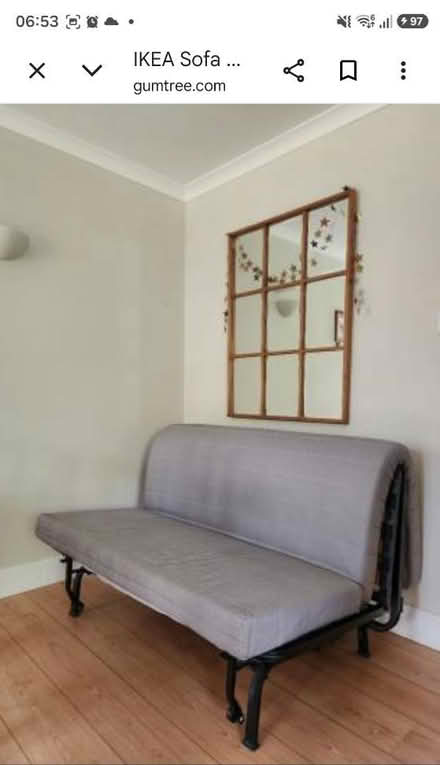 Photo of free Futon Sofa Bed (N16 Stoke Newington) #3