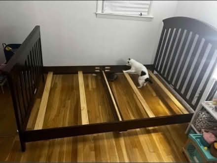 Photo of free Full size bed frame (South Bound Brook) #1