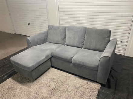 Photo of free 🛋️ FREE Grey L-Shape Sofa (Calidonian Road N7) #2
