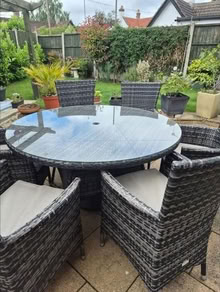 Photo of free Garden table and chairs (Tonbridge) #2