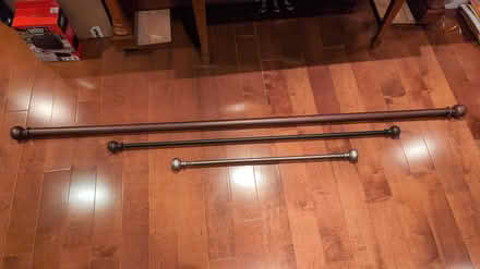 Photo of free Assorted Curtain Rods (Trafalgar/River Oaks, Oakville) #1