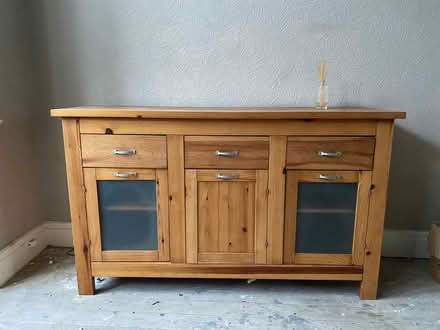 Photo of free Pine sideboard (Blackpool) #2