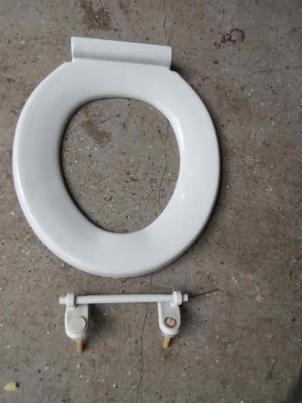 Photo of free Brand-New Toilet Seat (almond) (Town of Stillwater) #1