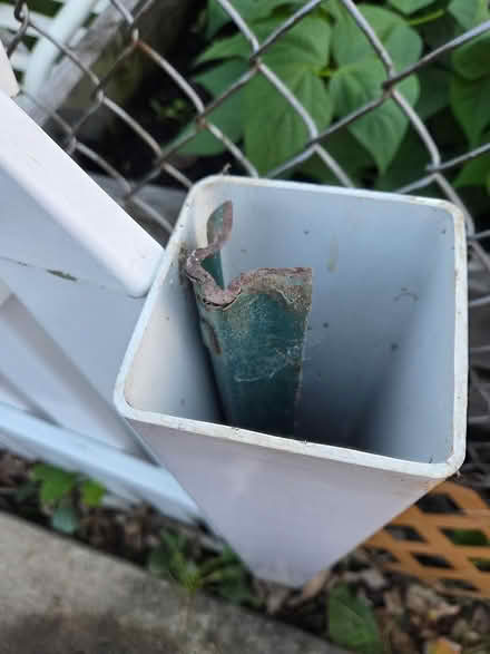 Photo of free Vinyl Fence Panels Qty 11 (Elmhurst near Berens Park) #4