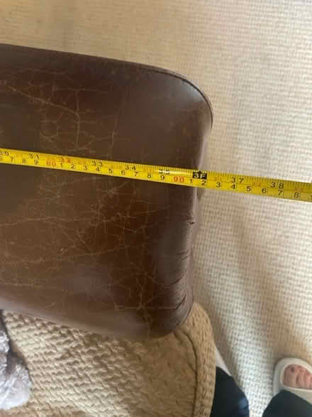 Photo of free Sofa, 2 Chairs, Footstool in BD9 (Wilsden BD15) #4