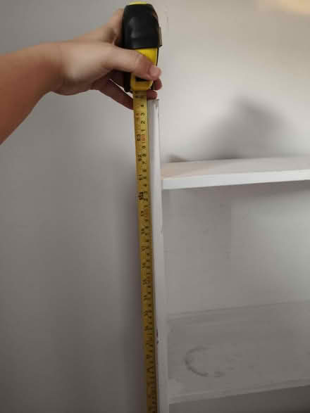 Photo of free White bookshelf 165*25*55 (Richmond TW9) #4
