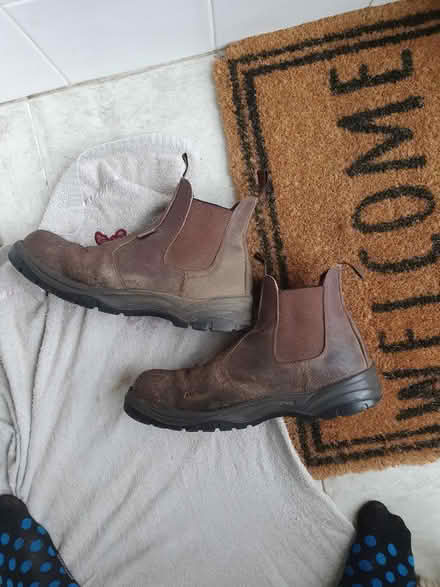 Photo of free Size 11 work boots (Welling DA16) #2