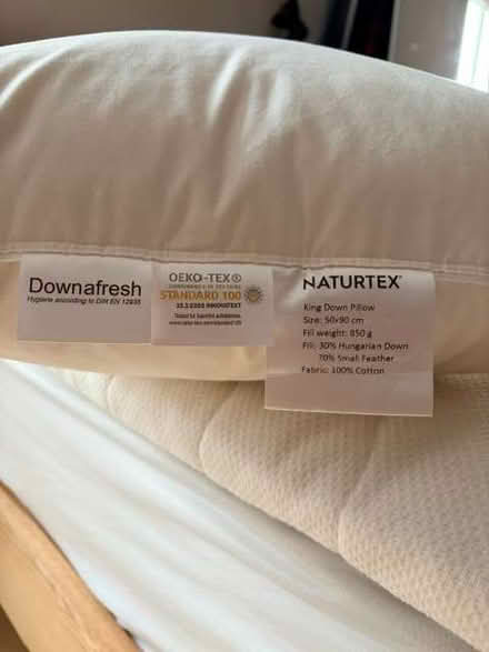 Photo of free Down and feather pillow (Chelsea SW10) #2