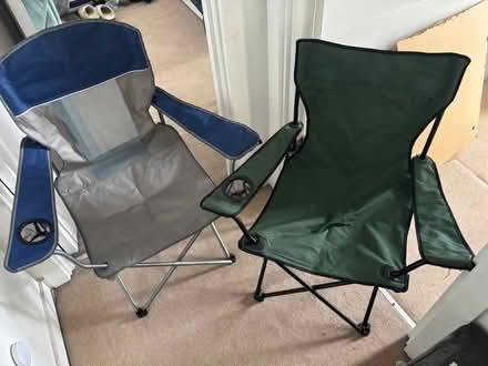 Photo of free 2 x camping chairs (M3 7EB) #1
