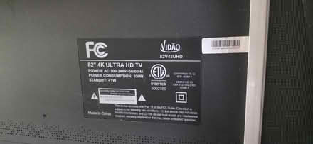 Photo of free 75" tv (Revere) #2
