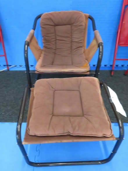 Photo of free sling chair and ottoman (near Horsetooth and College) #1