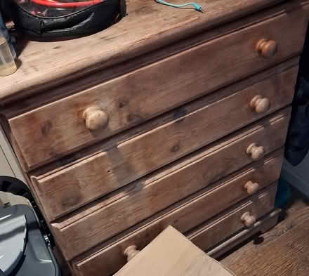 Photo of free Pine chest of drawers (Codnor DE5) #1