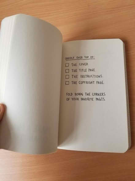 Photo of free Wreck This Journal book (Gloucester) #3