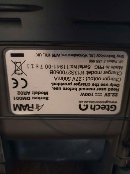Photo of free Gtech for spares (Little Wenlock TF6) #3