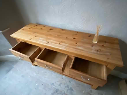 Photo of free Pine sideboard (Blackpool) #4