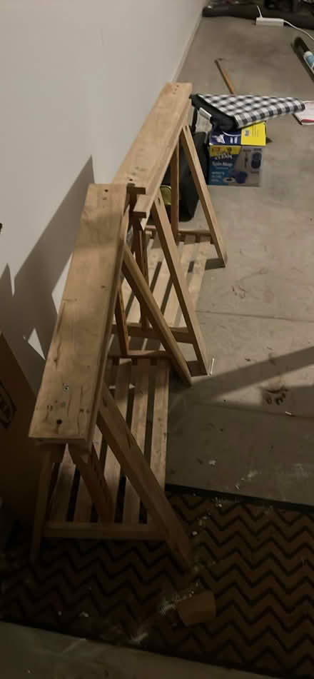 Photo of free Sawhorses (Sunbury) #2