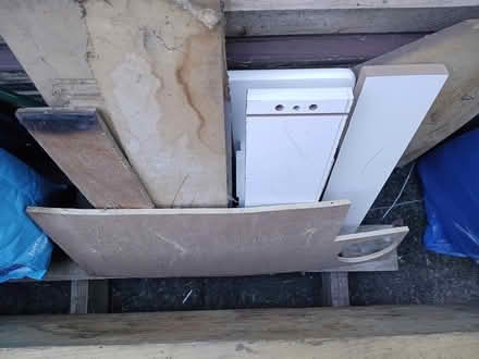 Photo of free wood sleeper type and off cuts (Saltaire) #1