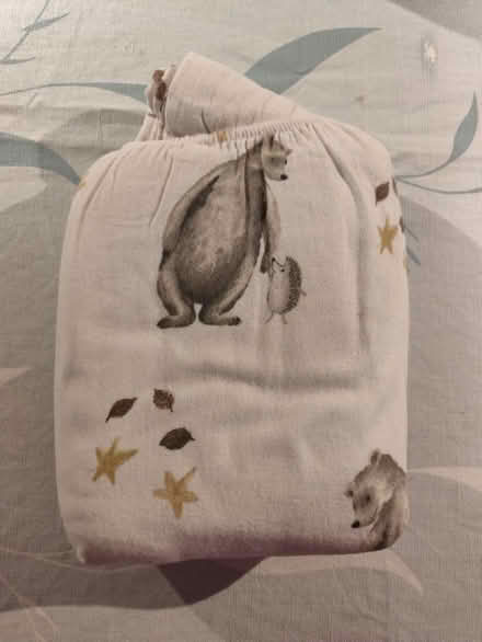 Photo of free Bear & Hedgehog Bedding (Manchester M19) #1