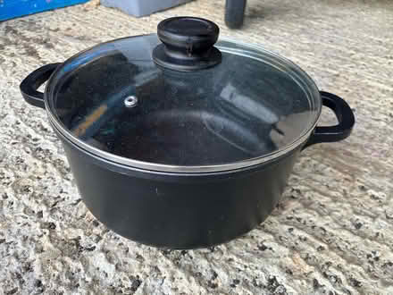 Photo of free Black stock pot (Maidstone ME15) #1