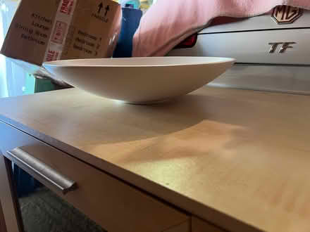 Photo of free Off white fruit bowl (Maidstone ME15) #1