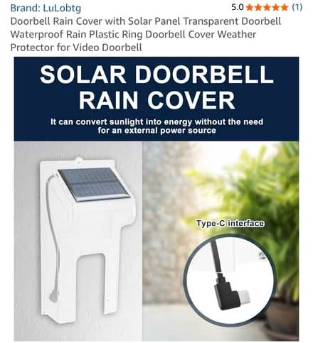 Photo of free Solar doorbell protection (Littlemore OX4) #4