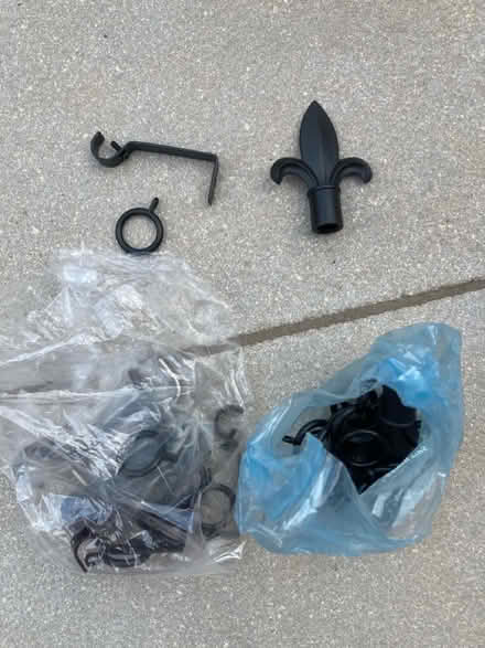 Photo of free Curtain pole accessories (Loughborough LE11) #1