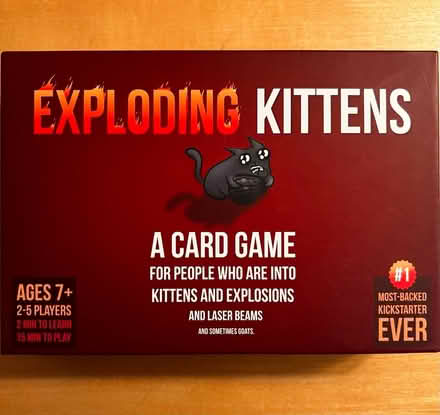 Photo of free Exploding kittens game (Little Silver) #1