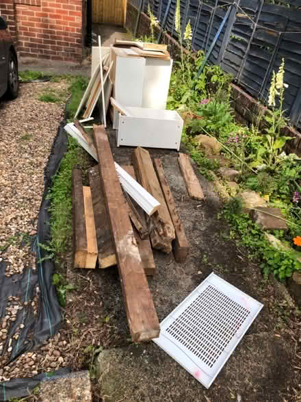 Photo of free Wooden joists and kitchen cabinets (Wisewood S6) #1