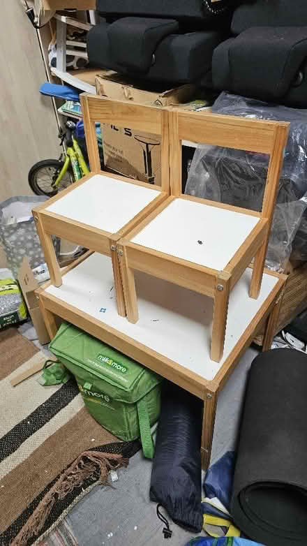 Photo of free Children's table and chairs (Wallasey CH45) #1