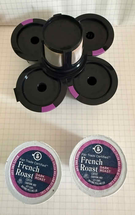 Photo of free 5 reusable K cups 2 with coffee (South Farmington Hills) #1