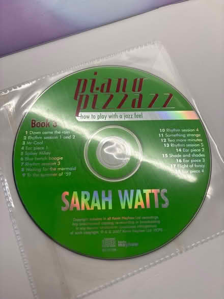 Photo of free Jazz piano book (BR3 Beckenham) #3