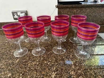 Photo of free Plastic wine glasses (Sanderstead CR2) #1