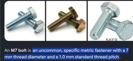 Photo of M7 bolt (N19 archway) #1