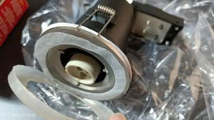 Photo of free Down light, flame proof, Chrome (Tilehurst, Reading RG31) #2